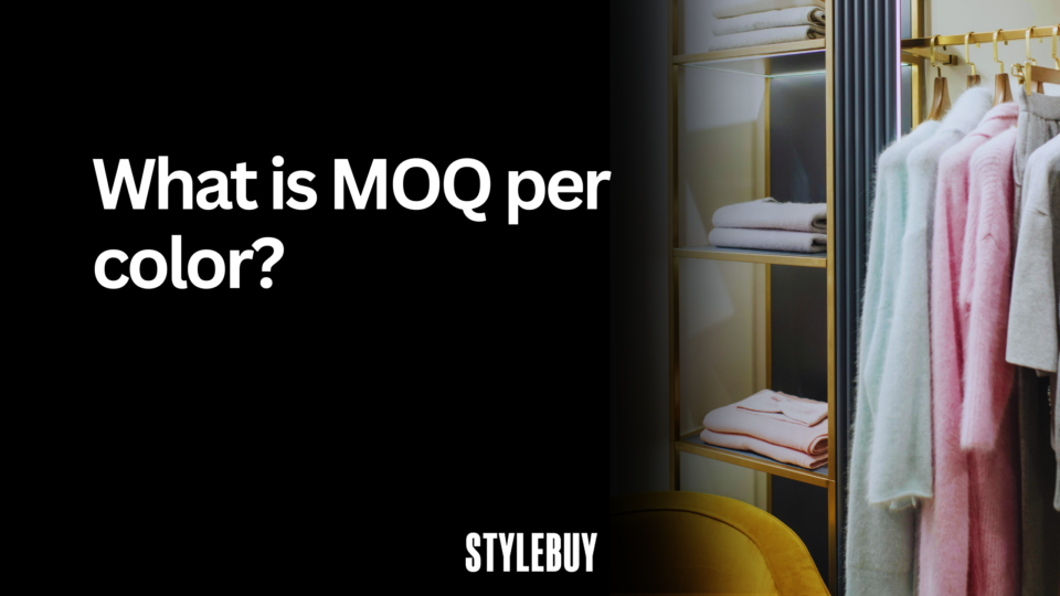 What is MOQ per color?