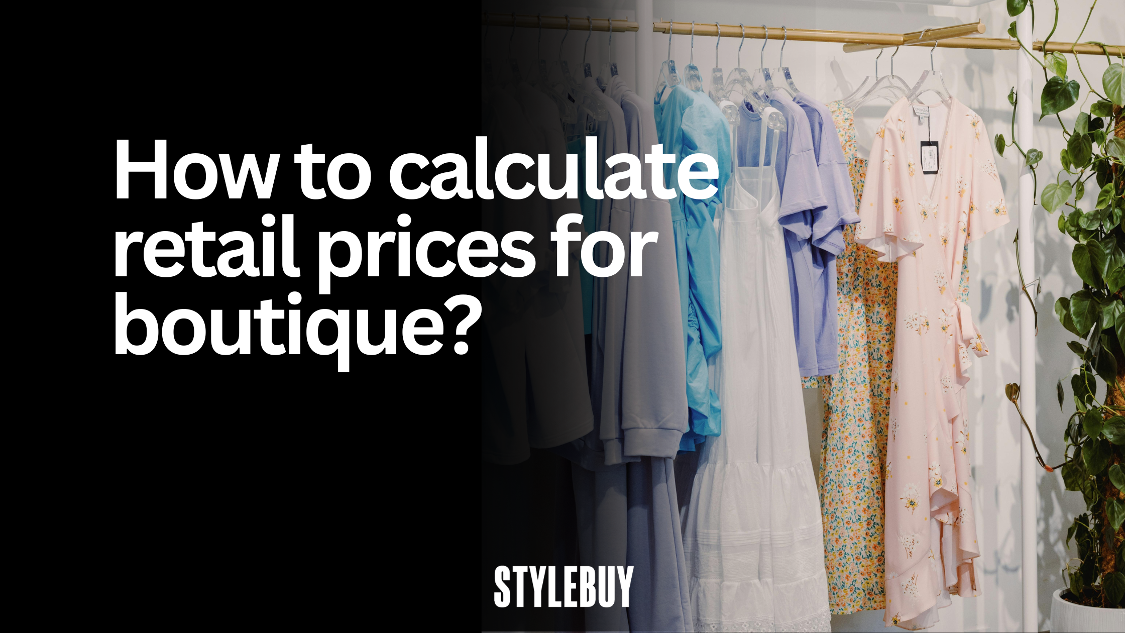 How to calculate retail prices for boutique?