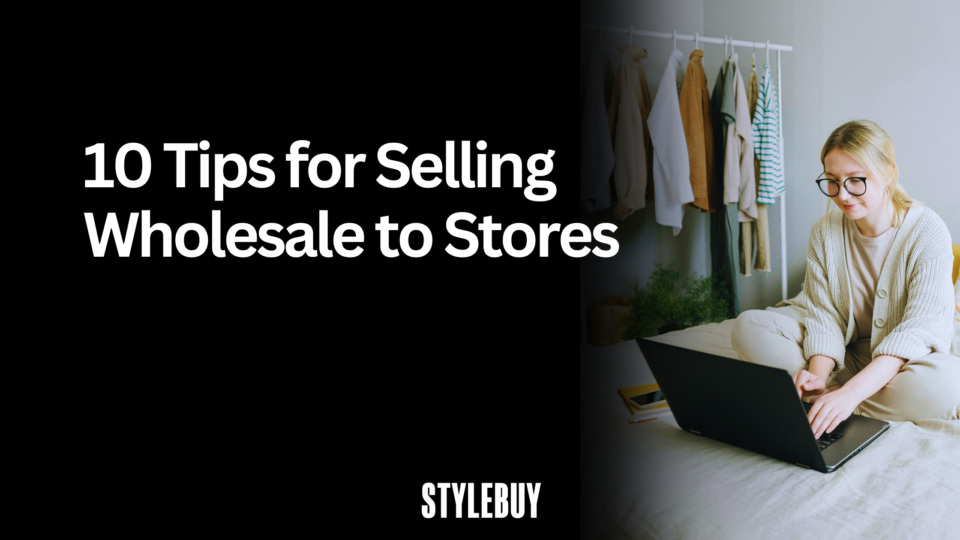 10 Tips for Selling Wholesale to Stores