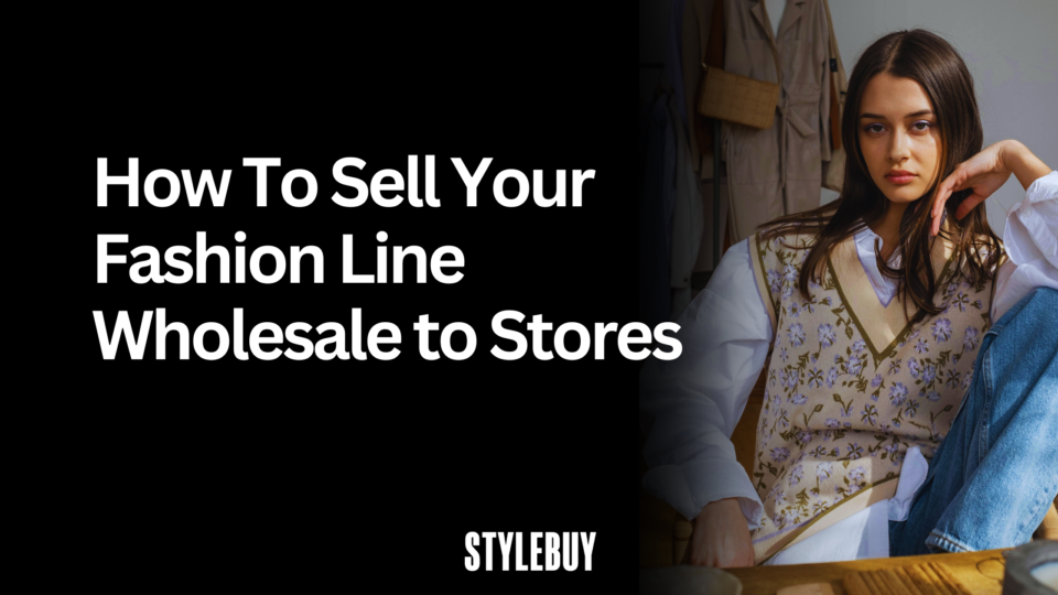 How To Sell Your Fashion Line Wholesale to Stores